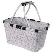 Karlstert Two Handle Foldable Carry Basket (Blossoms)