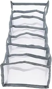 Cabilock 7-compartment Mesh Jeans Drawer Organizer Wardrobe Storage Closet Clothing Organizer