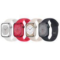 Apple Watch Series 8 (GPS) 41mm鋁金屬錶殼+運動錶帶