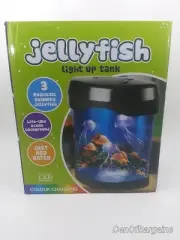 LED(BLACK) Jelly fish light up tank