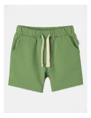 [Sprout] French Terry Shorts in Light Green