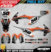 Full custom decal kit fits KTM 50 2016 - 2021 models TITAN STYLE sticker kit