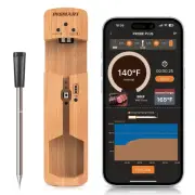 INSMART Wireless Meat Thermometer, 100m Range Bluetooth Meat Thermometer Probe f