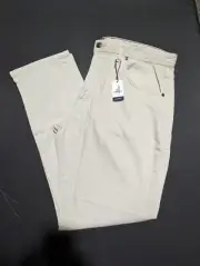 NWT MEN'S JOHNNIE-O HUGO 5 POCKET PANTS, SIZE: 38 x 30, COLOR: STONE (M16)