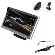 5in TFT LCD Monitor Car Rear View Backup Reverse Camera Night Vision Waterproof (for: MG)