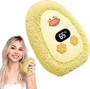Portable Hand Warmer | Smart Plush Duck Hand Warmer | Rechargeable Electric Pocket Warmer with Digital Display for Outdoors Skiing Camping
