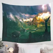 Fantasy Art the Castle Highlands Tapestry