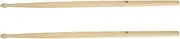 Kisangel 1 Pair Maple Wood Drumsticks for Beginners Adults Percussion Drumsticks for Jazz Orchestra Practice Smooth Finish for Enhanced Speed Technique