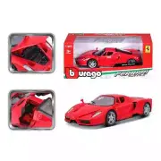 2003 Ferrari Enzo (F-140) - 1/24 Scale Diecast Model by Bburago - RED - w/ BOX