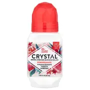 CRYSTAL, Mineral-Enriched Deodorant Roll-On, Pomegranate, 2.25 fl oz (66 ml)
