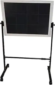 Table Tennis Rebound Board with Wheels,Angle Adjusted Ping Pong Return Board, Self-Study Pingpong Accessory,for Home Gym Community