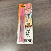 VTG 90's Pilot Better Ball Point Pen MEDIUM POINT PINK INK Pack of 2 Pens Japan