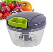 Hand Pull String Vegetable Chopper Onions Manual Food Chopper Slicer Mincer Too
