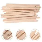 100pcs Wooden Waxing Sticks Applicators Wood Wax Stick Spatula for Hair Removal