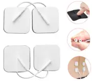 12 Pcs Tens Machine Replacement Electrode Pads Gel Self Adhesive Reusable 5x10cm