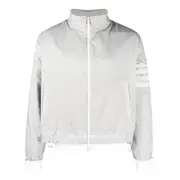 [Thom Browne] Ultralight Ripstop 4-Bar Funnel Neck Jacket