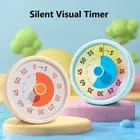 60 Minutes Silent Visual Timer Round Countdown Timer Kitchen Cooking