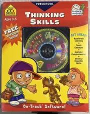 Thinking Skills Ages 3-5 (Mac & Win, CD-ROM, Work Book, 076645088079) Preschool