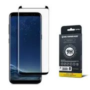 Gpel Tempered Glass Screen Guard Protector For Samsung Galaxy S8 Plus Black