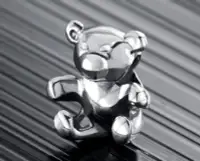 在飛比找Yahoo!奇摩拍賣優惠-【創銀坊】熊麻吉 925純銀 墜子 小熊 維尼 泰迪熊 熊寶