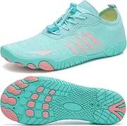 [LinSmart] Barefoot Shoes Mens Womens Water Shoes Lightweight Aqua Socks Shoes for Beach Swimming Surfing Hiking Diving Walking