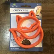 Itzy Ritzy Silicone Teether for Babies 3+ Months. New Fox Shape!