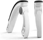 Desk Chair Armrest Pads Gaming Chair Arm Replacement (Color : White, Size : A Pair)