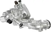 11537534521 Car Engine Upgrade Aluminum Thermostat Housing Assembly Compatible with Mini Cooper Countryman Paceman 1.6L 2007-2013