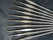 TULIP Fine Steel Gold Point Crochet Hook Lace Tatting PYO 0.45mm to 1.90mm Japan
