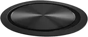 Alipis Car Speaker Membrane Loudspeaker Diaphragm Plate Black Rubber Metal Vibration Plate Bass Automotive Part