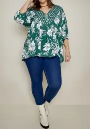 26 Smock Top / Blouse / Tunic - Cool & Comfy Viscose Fabric - NWT by AUTOGRAPH