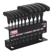 Sealey Hex Key Set 10pc T-Handle - Metric S0466