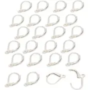 24 Lever Back Earring Wire Sterling Silver FindingKing