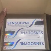 Sensodyne Extra Whitening Sensitive Teeth & Cavity Prevention Toothpaste 3 Pack