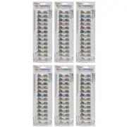 Elizabeth Ward Bead Storage Solutions 13 Piece Craft Storage Containers (6 Pack)