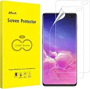 [JETech] Screen Protector for Samsung Galaxy S10 Plus S10+, TPU Ultra HD Film, Case Friendly, 2-Pack