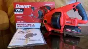 20V Electric Drain Cleaner Machine Snake Auger Cordless Automatic Feed Tool Only
