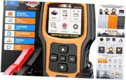 AD410 Pro 2-in-1 OBD2 Scanner & Battery Tester – Professional Diagnostic Tool