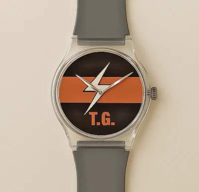 THROBBING GRISTLE Psychic TV Chris & Cosey Fanni Tutti Pop Art Watch Wristwatch