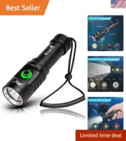 High Performance Dive Light - 5000 Lumen Waterproof Torch for Night Diving
