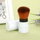 Short Marbling Makeup Foundation Brush Stretchable Handle Blusher Powder Bru MGR