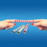 FINGER TRAP X 4 PCS GAG JOKE NOVELTY PUZZLE TRICK MAGIC TOY PARTY BAGS
