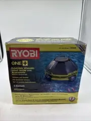 Ryobi Floating Pool Speaker With Light Show Bluetooth TOOL ONLY. s2