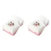2x 3pc Pilbeam Living Cotton Jardin Face Washer Hand Towel Set Bathroom Decor