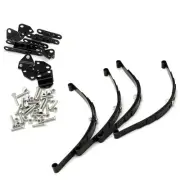4Pcs 1/10 RC Car Leaf Springs Damper Chassis Parts For Tamiya For Axial SCX10