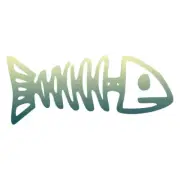 Fish Bones, Vinyl Decal Sticker, 40 Patterns & 3 Sizes, #6019