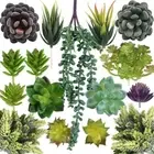 Desktop Home Garden Decoration Artificial Succulents Plants Mini Small Bonsai