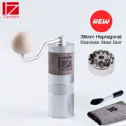1ZPRESSO Q2 Manual Coffee Grinder Portable 38Mm Heptagonal Stainless Steel Burr