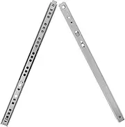 SEWACC Detachable Drawer Glides Silent Sliding Rails for Household Use Cold Rolled Drawer Accessory Wear Resistant Durable Drawer