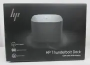 NEW HP Thunderbolt Dock 120W, Universal Docking Station (6HP48AA#ABL) B7S2